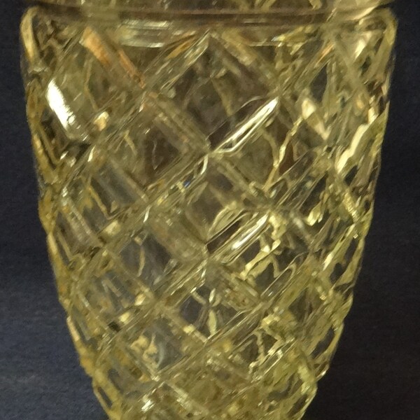Waterford Crystal Tumbler 4 7/8" 10 oz Footed Hocking Glass Company