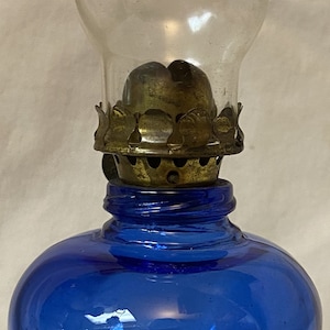 Handige Cobalt Miniatuur Olielamp