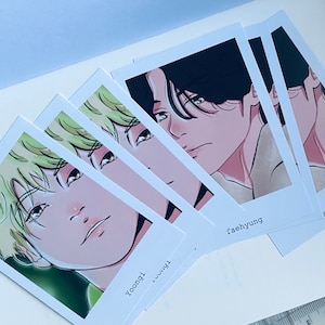 Mini BTS polaroids fototarjetas