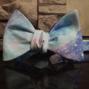 Galaxy Adult Bow Tie / Self Tie Bow Tie / Space Adult Bow Tie / Novelty Bow Tie / Galaxy / Space