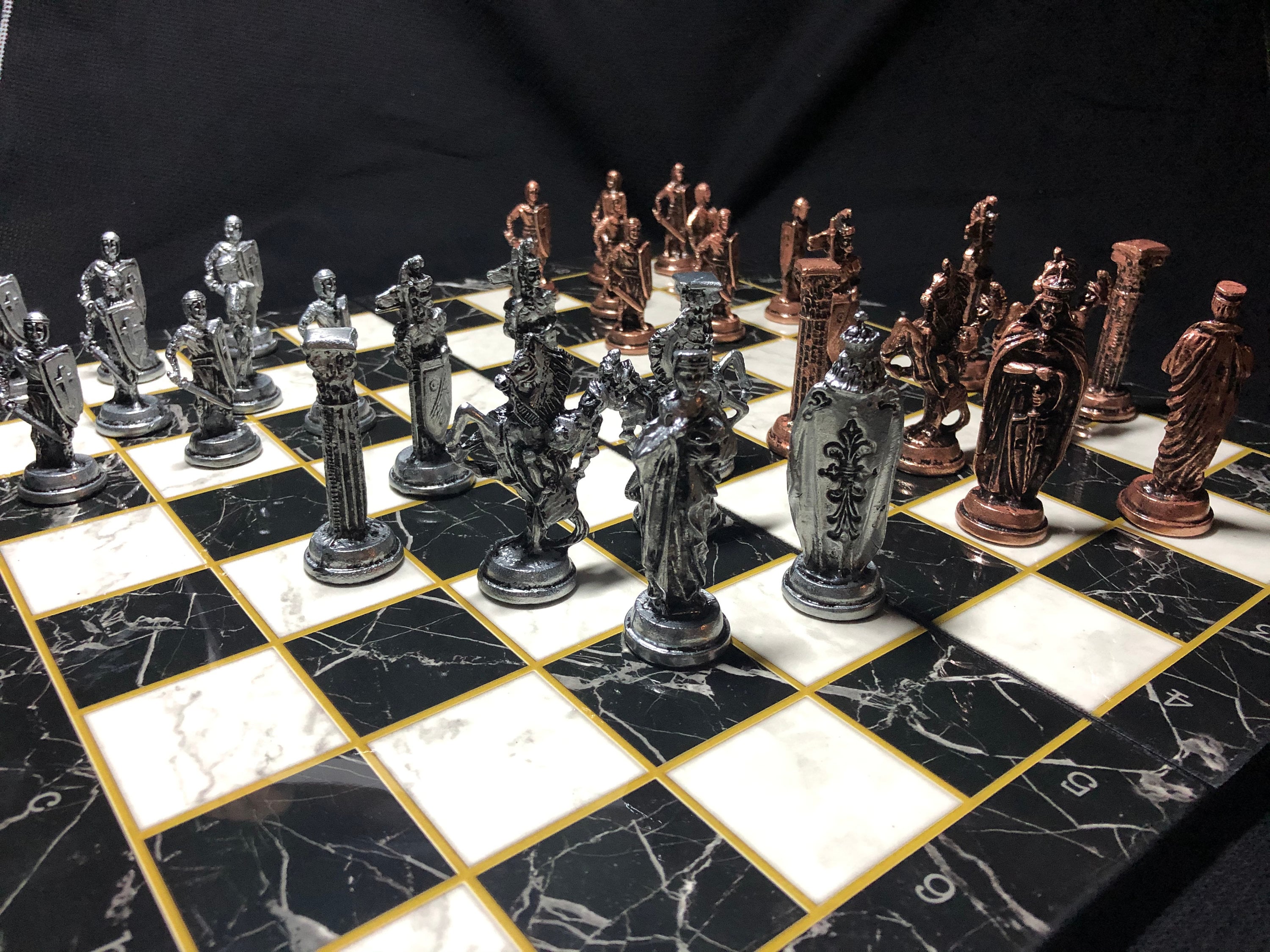 British Royal Army Chess Set Wooden Chess Chess Board Chess | Etsy