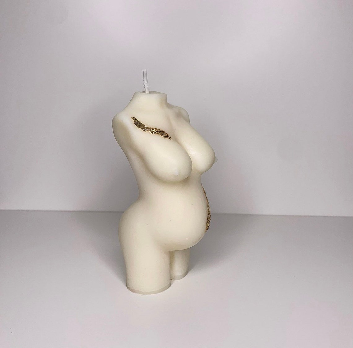 Pregnant Woman Body Candle Eco-Friendly Coconut & Rapeseed ...