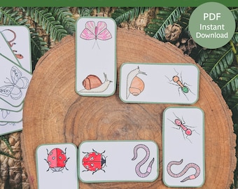Nature Dominos | Wildlife Dominos | Nature Game | Wildlife Game | Nature Dominos Color-in | Nature Dominos | Nature-themed Dominos Set