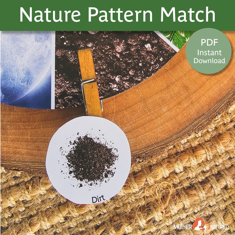 Nature Matching Activity Nature Activity Nature Printable Nature