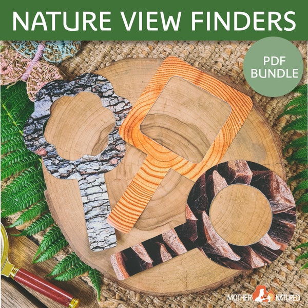 Nature Viewfinders | Nature Play View Finder | Outdoor Play Viewfinder | Outdoor play activity | Nature Play Activity | Printable