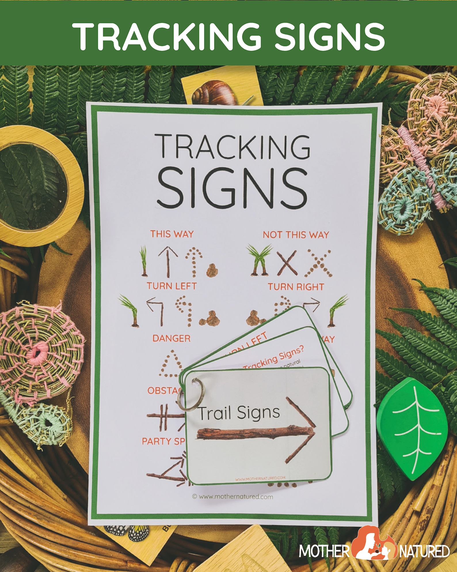 Tracking Signs Booklet | Tracking Symbol Poster | Tracking Sign Guide ...