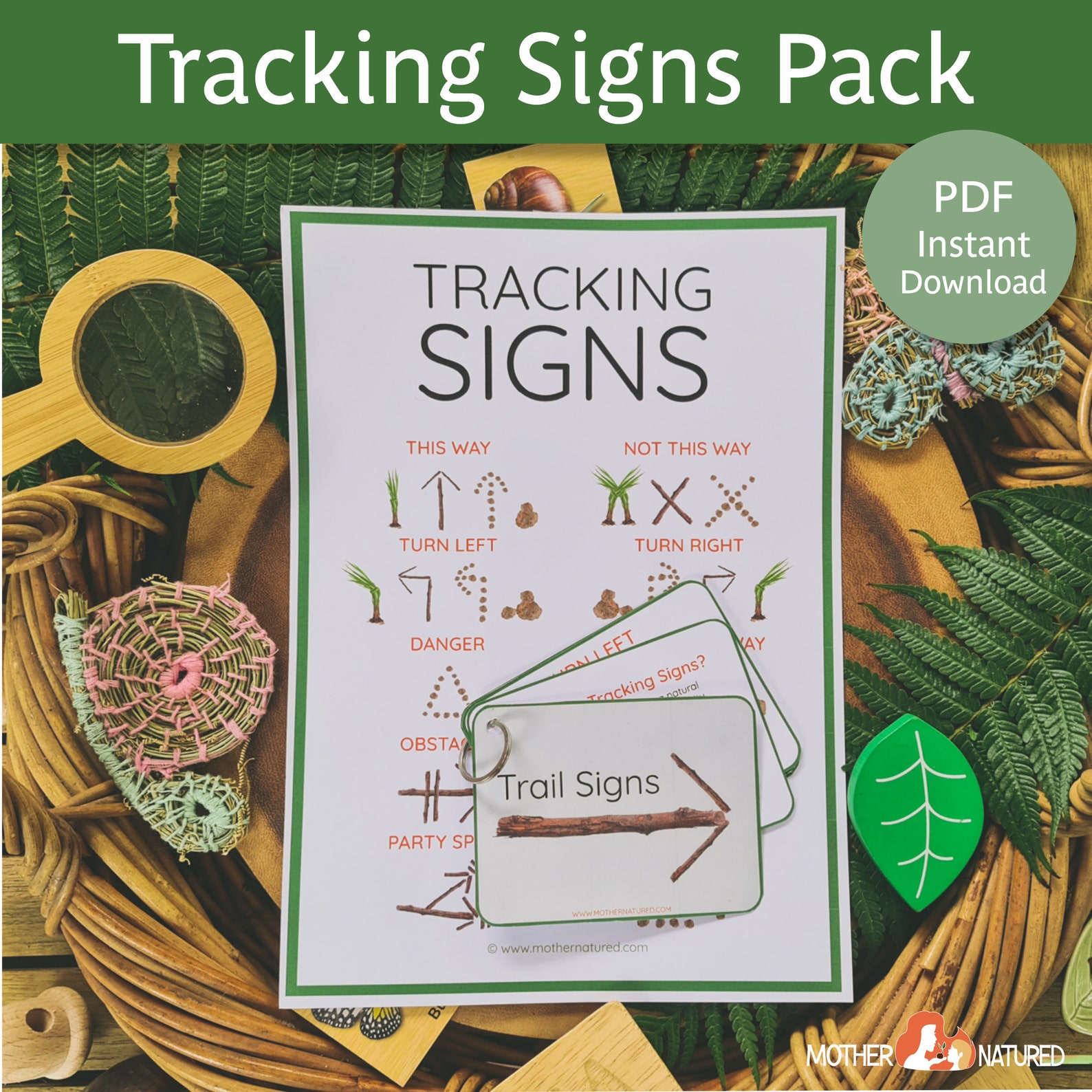 Part Tracker Sign Tracking Signs Booklet | Tracking Symbol Poster | Tracking Sign Guide ...