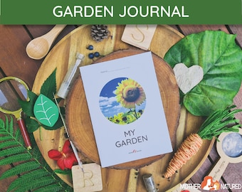 Garden Journal | Garden Notebook for Kids | Garden Diary for Kids