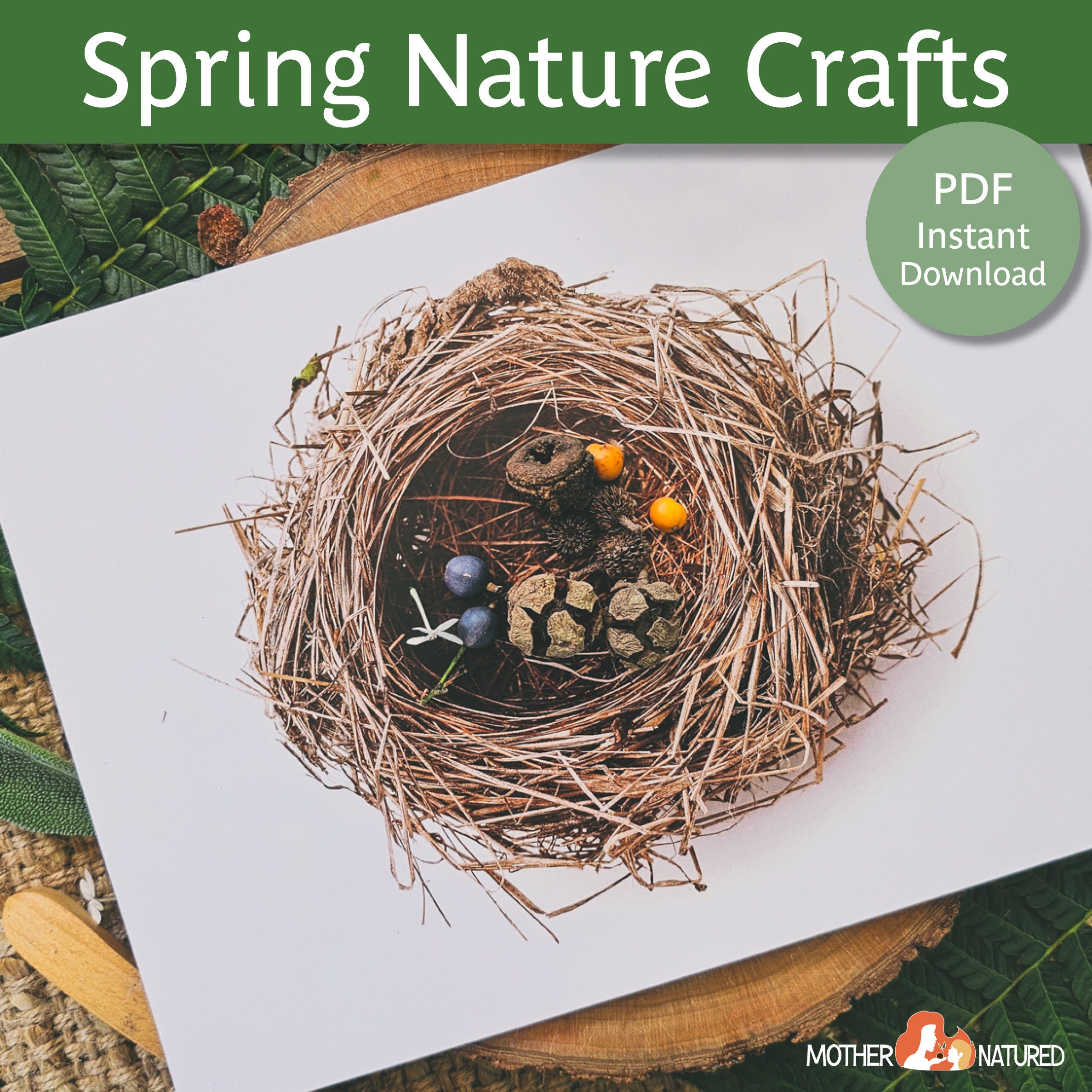 Spring Nature Crafting SPRING NATURE CRAFTS for Kids | Spring Crafts for Kids | Spring ...
