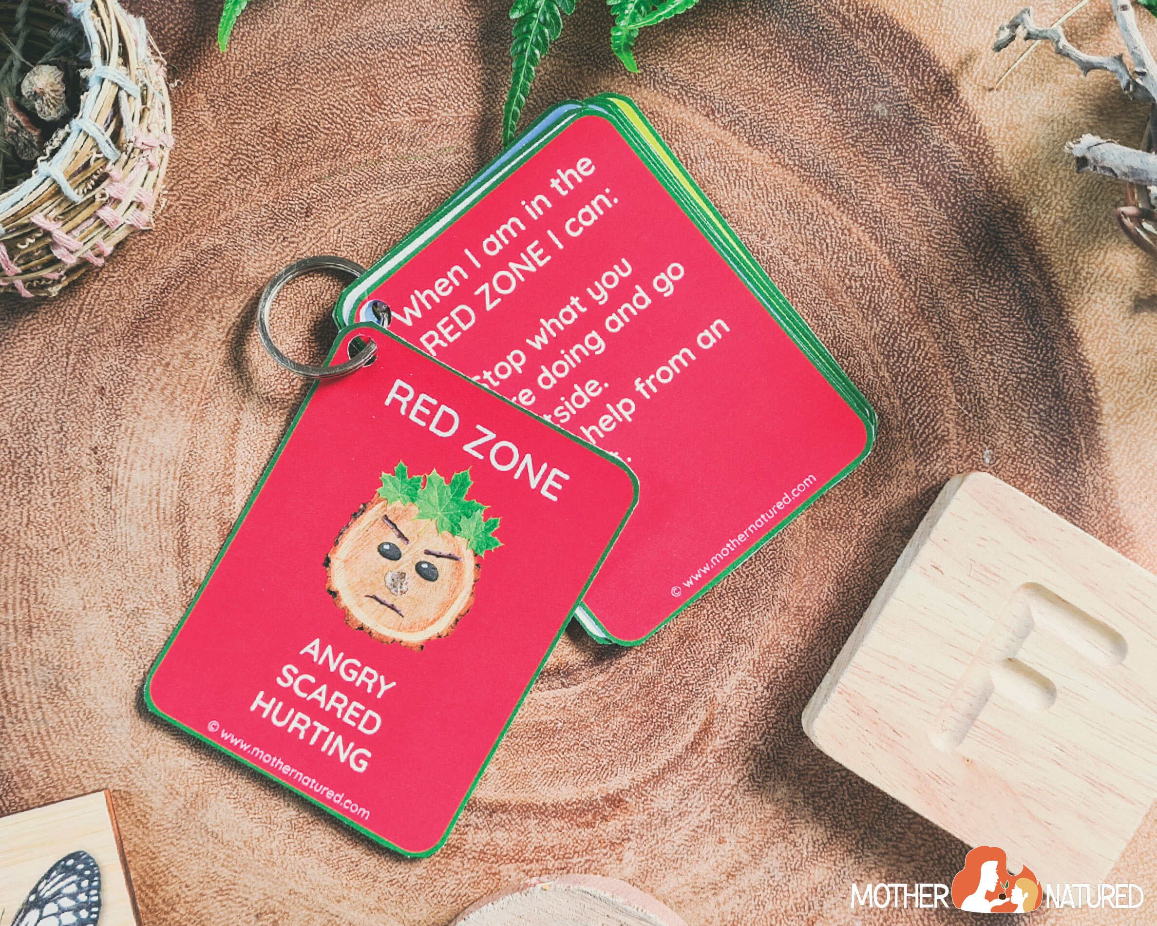 Nature Self Regulation Cards Nature Emotional Regulation - Etsy