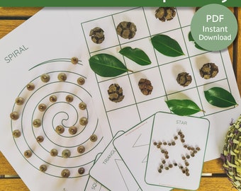 Parti sciolte Gioca a forme stampabili / EYLF / Materiali per parti sciolte Scuola materna / Parti sciolte Gioca a forme / Parti sciolte Gioca a Montessori /