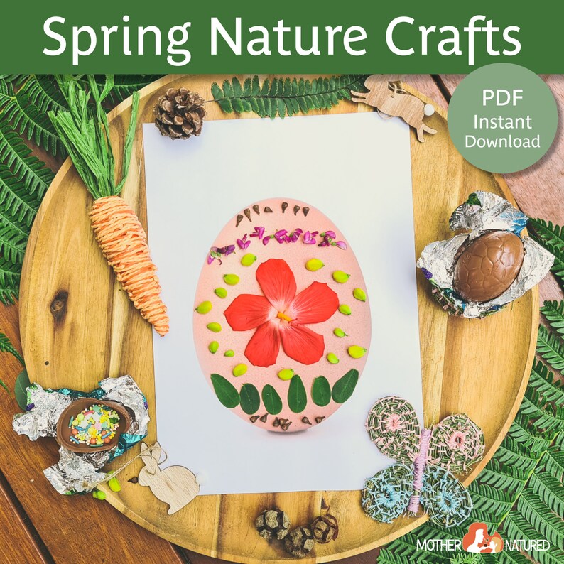 Spring Nature Crafting SPRING NATURE CRAFTS for Kids | Spring Crafts for Kids | Spring ...