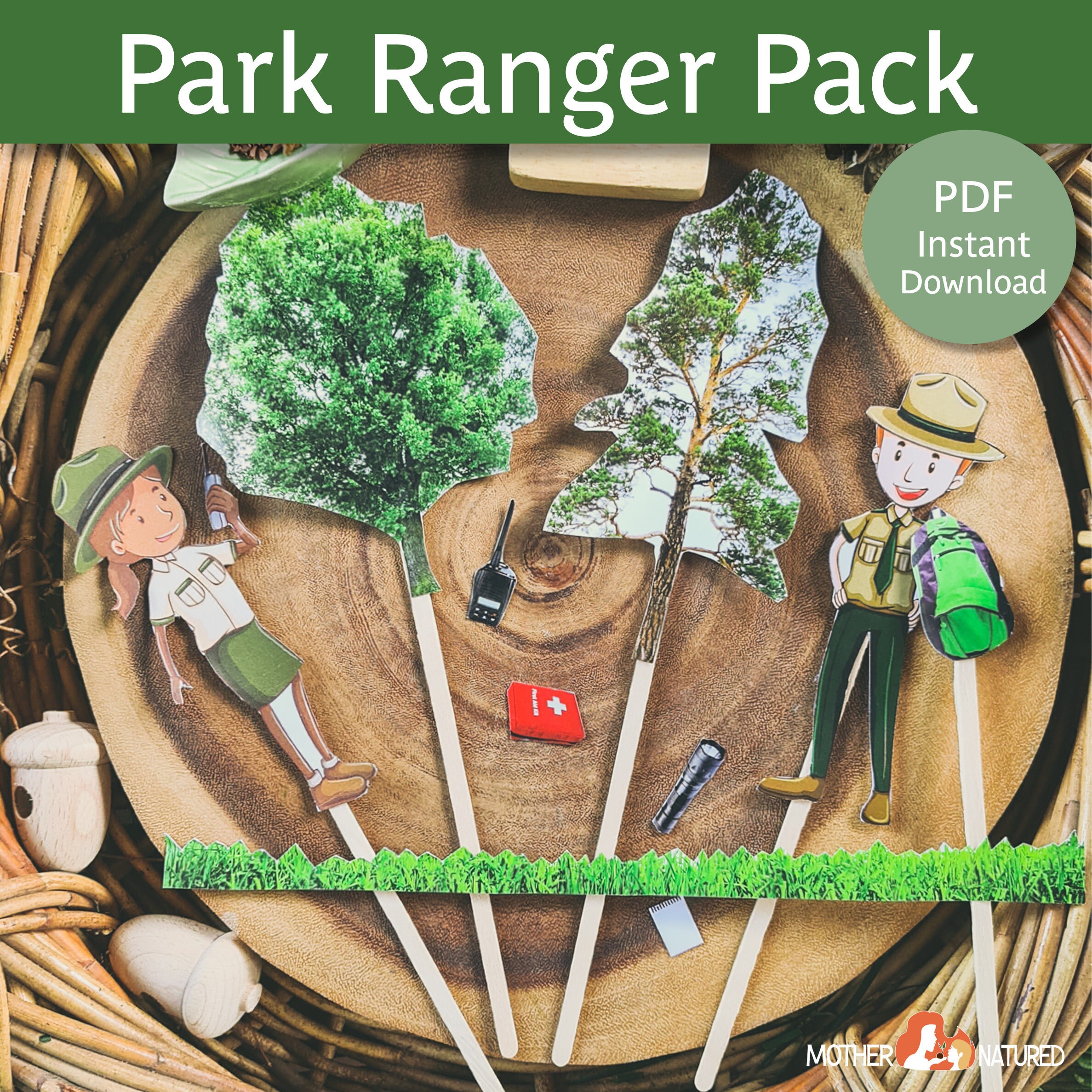 Park Ranger Activity Printables Forest Ranger Activity Printables ...