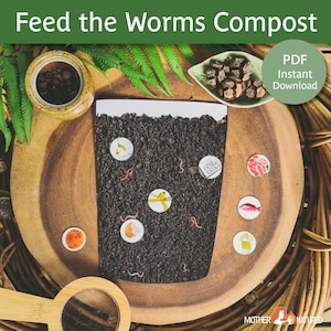 COMPOSTING Activity for Kids | Worm compost Activity | Composting for Kids | Feed the worms | Sustainability food waste