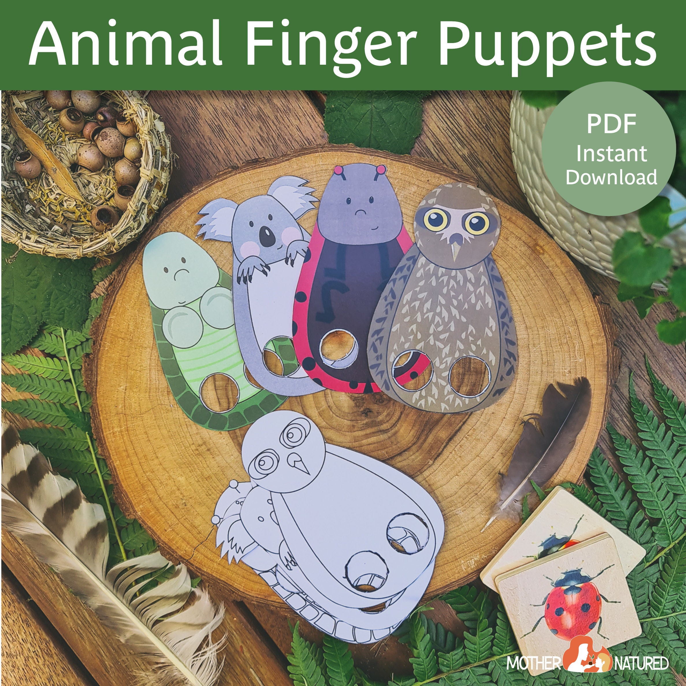 Halloween Character Finger Puppets - 12 Pc.