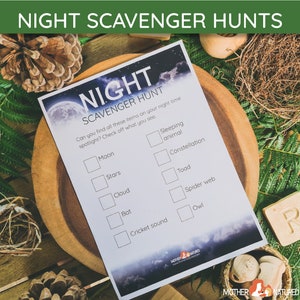 Night Scavenger Hunt | Spotlight Hunt | Spotlight Scavenger Hunt | Nighttime Hunt | Night Wildlife Hunt