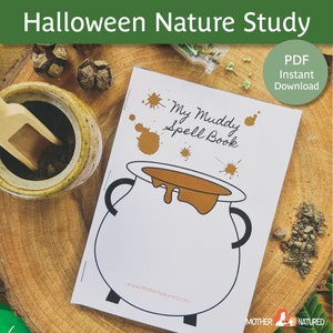 MUD PLAY Activity Book | Mud PlaySpell Printable | Mud Play Activity | Magic Spells for Kids | Spellbook for Kids