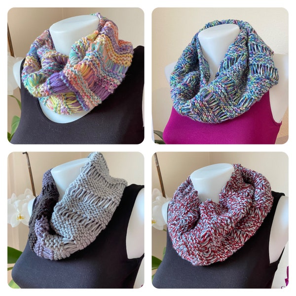 Multicolor - Kumaun Hand-knitted Acrylic Woolen Neck Warmer main image 1