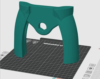 Cricut Maker y Maker3 Legs, ¡soporte para rollos, modelo solo en archivo STL!