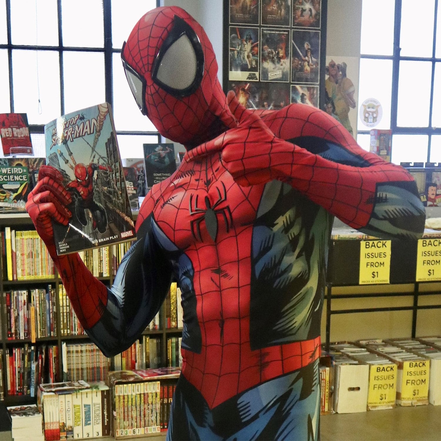 Ultimate Spider Man Costume Cosplay Spiderman Superhero Etsy