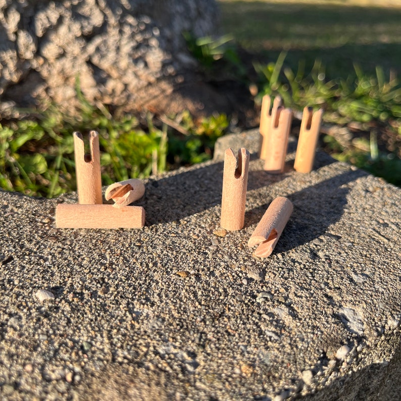 Handmade Wooden Arrow Nock 100 Pcs Traditional Ottoman/turkish