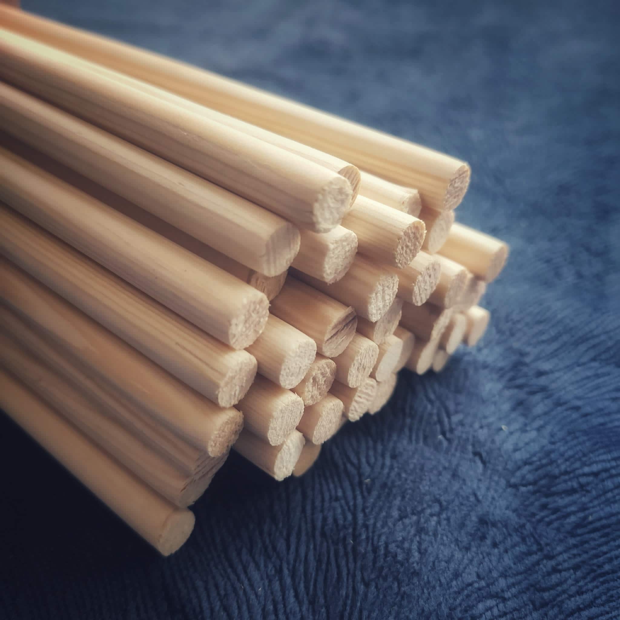 Traditional Wooden Arrow Shafts - 1st Quality (Premium) Northen Pine – Ottoman / Turkish Horseback Archery - 12 PCS