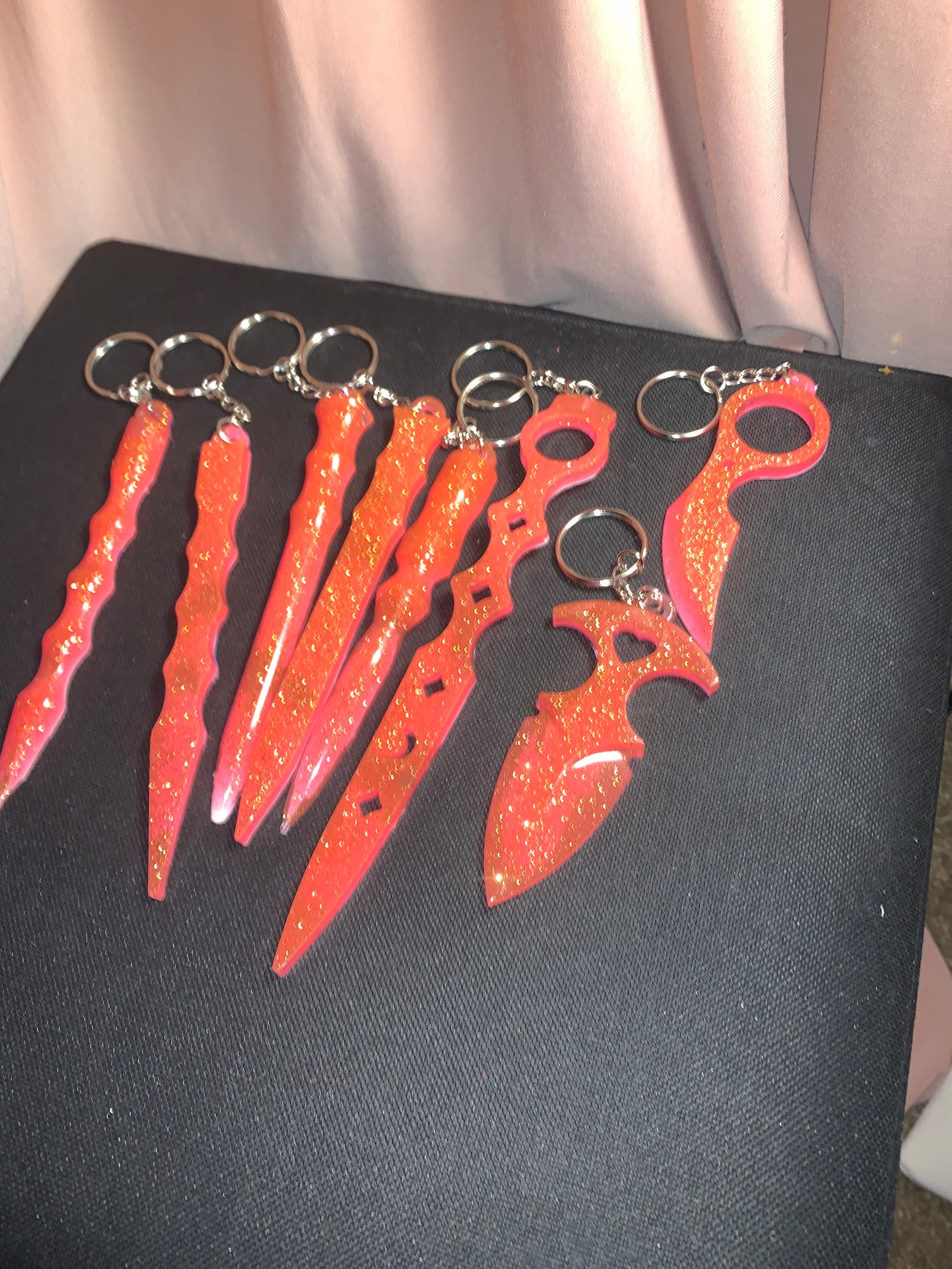 Custom Self Defense Keychain Sets Etsy