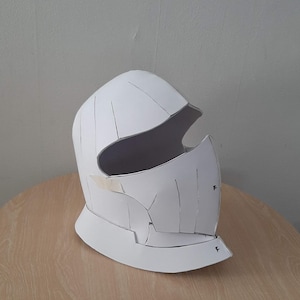 Close Helmet Cosplay Template Pattern