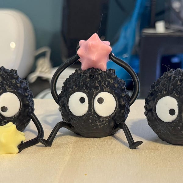 Susawatari 3D Printed Desktop Figure