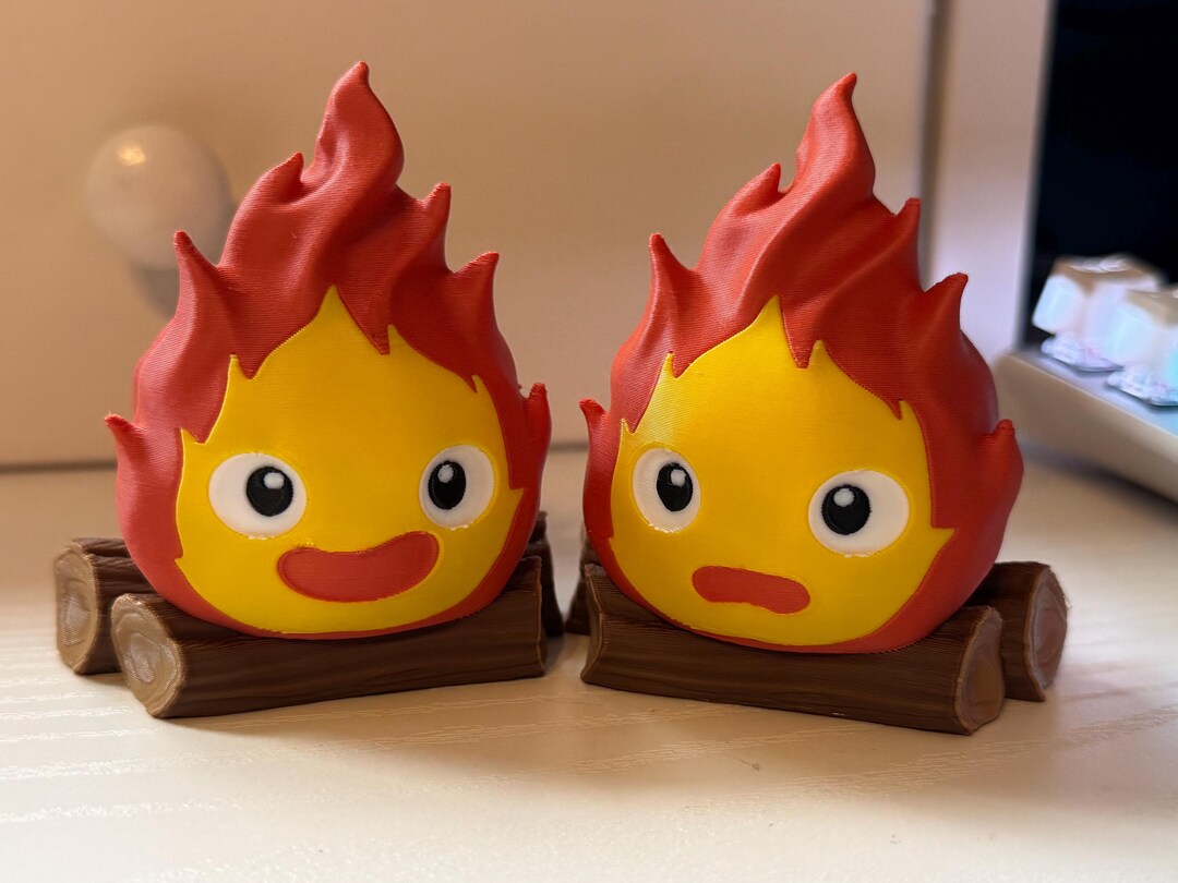 Chibi Fire Demon - 3D Printed - Etsy