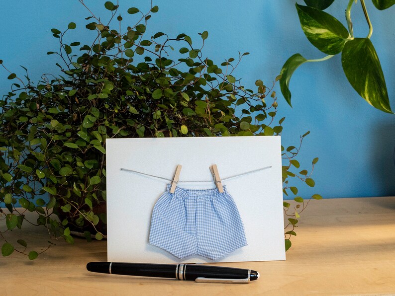 Husband lucky pants card Boyfriend boxers card Say it with pants card