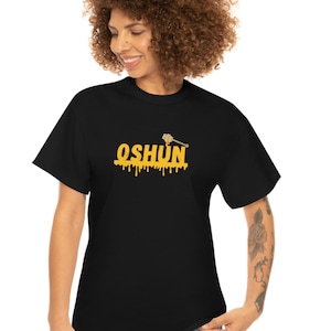 OSHUN unisex Tee, blessed by Oshun, oshuns blessings, daughter of the River, moon goddess shirt, Yoruba, ropa de oshun