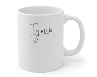 Taza de iyawo, IYAWO cup, santeria, obatala, orishas, santeria, santero, santera, iyawo, white mug