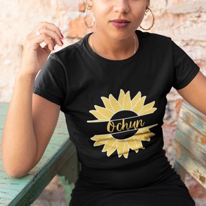 OCHUN tee, iyalorde, oshun shirt, oxum, Ori Ye Ye O, Santeria, Orisha Power, Protection Power, IFA , Yoruba tradition, candomble, isese