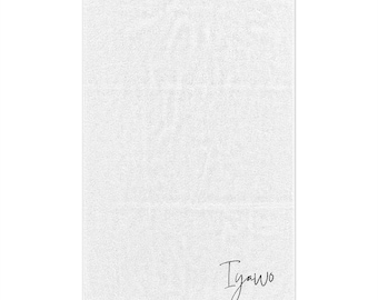 Toalla de iyawo, IYAWO essentials , santeria, obatala, orishas, santeria, santero, santera, iyawo, white towel