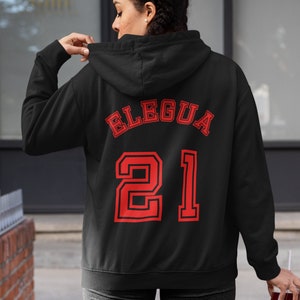 ELEGUA 21 Orisha unisex sweatshirt, ifa, Yemaya, Oshun, Oya, Santeria, Orisha Power, Protection Power, Yoruba tradition