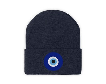 Evil Eye protection beanie, ifa, Yemaya, Oshun, Ochun, Oya, Santeria, Orisha Power, Protection Power, Yoruba tradition hat, evil eye hamsa