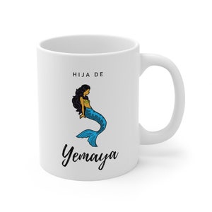 Hija de Yemaya Mug, yoruba, african gods, ifa, shango, obatala, orishas cup