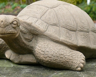 Large sandstone turtle