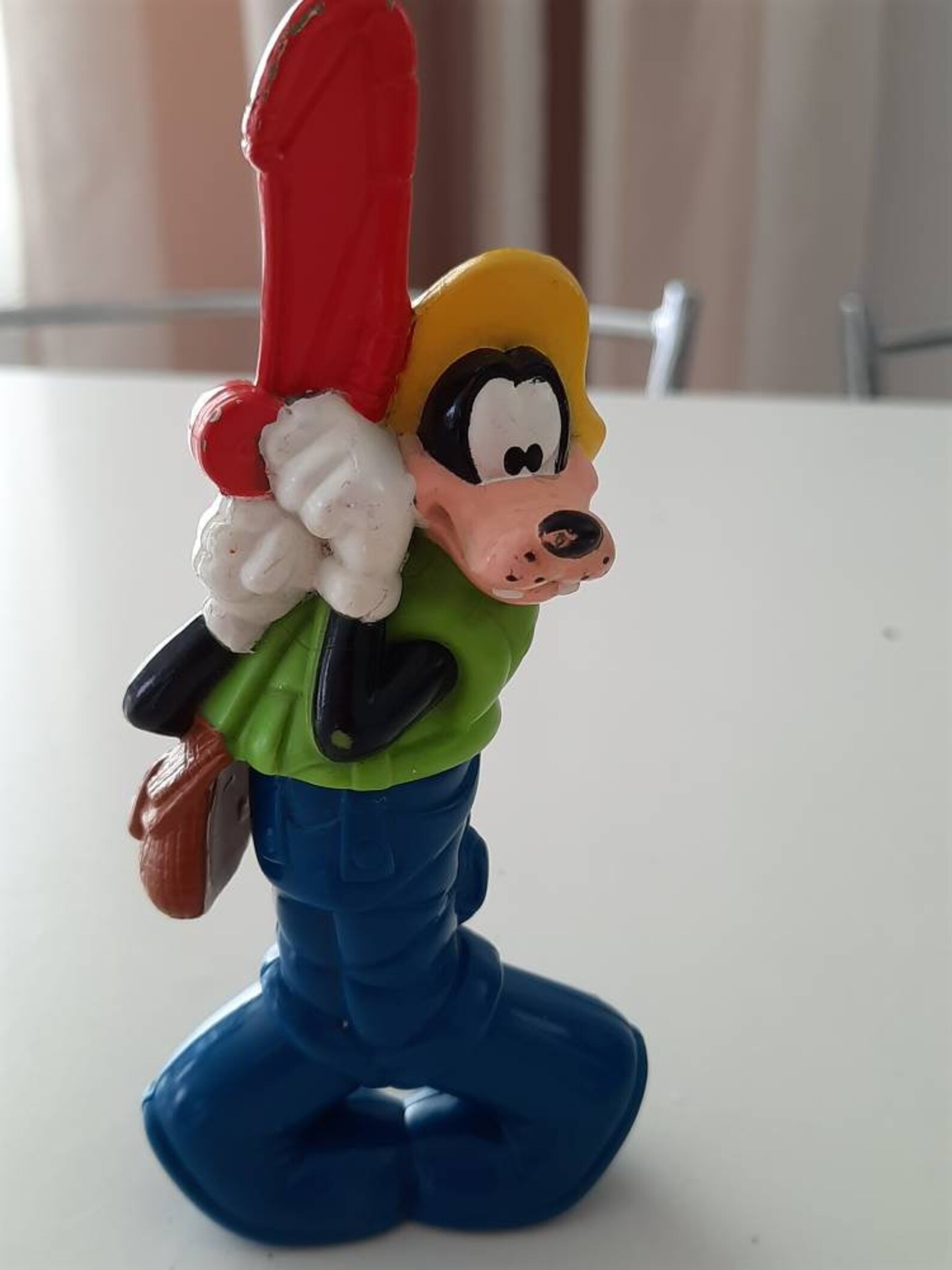 Free Shipping Vintage Goofy Disney Mickey Mouse Figurine Etsy