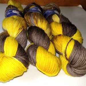 Worsted Weight / 4 ply 218 yard / Non Superwash / Sun In The Trees