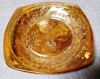 Floragold Louisa Sherbet Plate / Saucer Size / Trinket Dish /