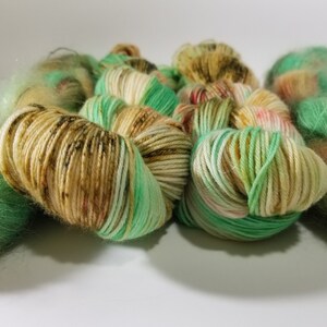 Fuzzy Lights and Lights / Cashmere Blend Sock Weight