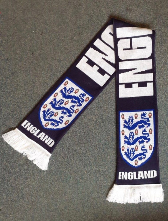 England Football Scarf World Cup 2022 England Scarf Official Etsy UK
