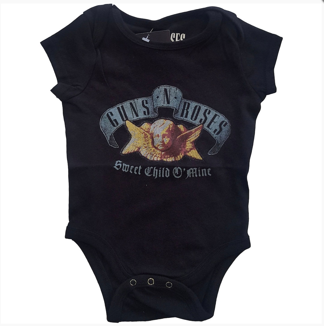 Guns N' Roses Baby Grow Rock Music Baby Vest Music Band Etsy