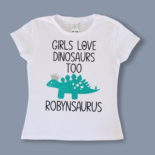 Personalized Dinosaur T-Shirt For Adults - Jurassic Theme - Add Any Name & Birthday