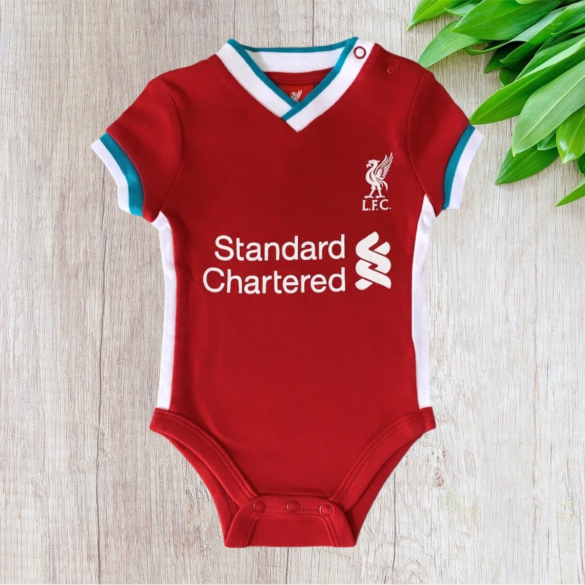 Personalised Liverpool F.C Football Baby Grow Football Baby Etsy