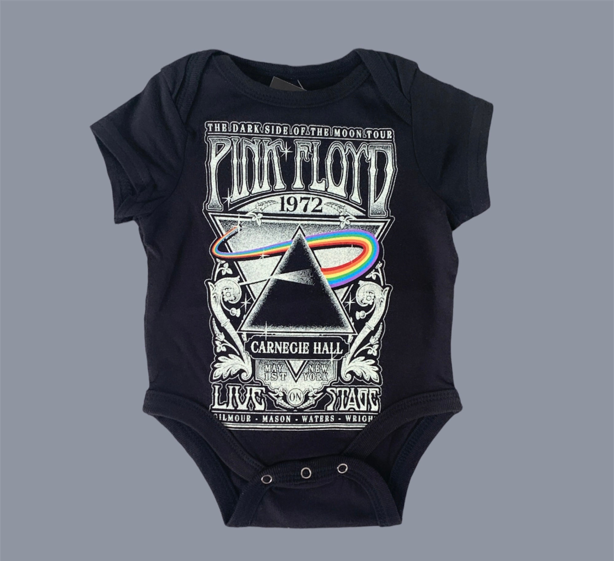 resterende Vent et øjeblik skyde Pink Floyd Baby Grow Rock Music Baby Vest Music Band Baby - Etsy