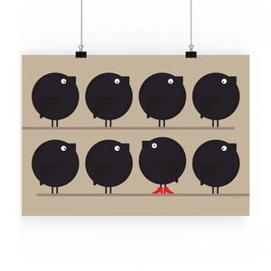 Poster "Henk wist altijd al dat hij anders was"
