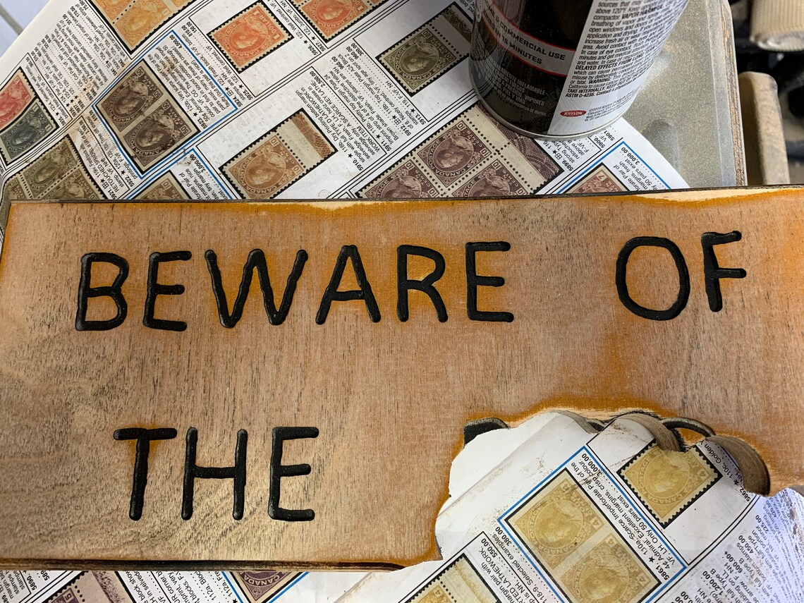 Beware Stand Beware of The - Etsy
